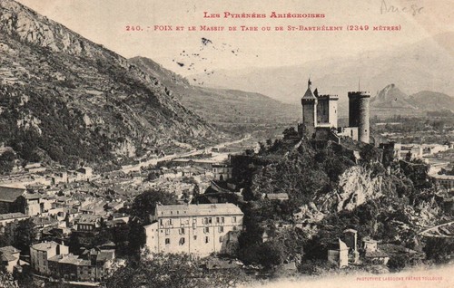 Cpa foix 240 - foix,