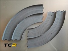 TCR 2 Rails virages longs et 2 virages courts, gris TBE