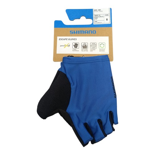 Gants shimano escape - gants, bleu