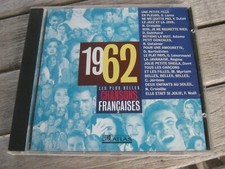 cd. les plus belles chansons française 1962.