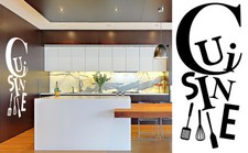 DECOR MURAL MAISON CUISINE