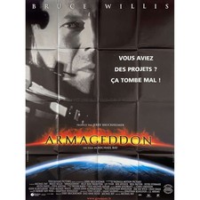ARMAGEDDON French Movie Poster  - 47x63 in. - 1998 - Michael Bay, Bruce Willis