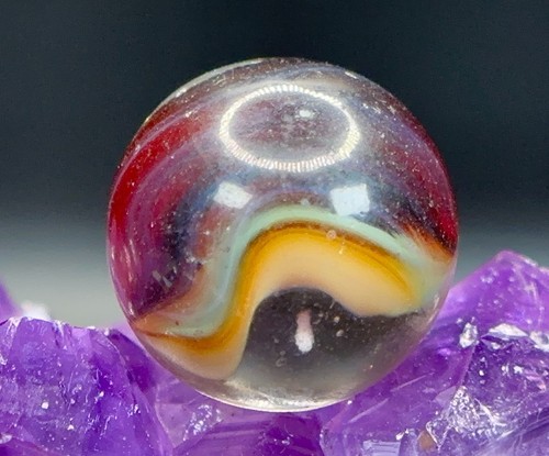 Unusual vintage vitro agate - vitro,
