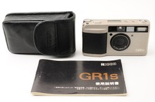Appareil photo argentique 35 mm Ricoh GR1s silver Point & Shoot Read [N COMME...