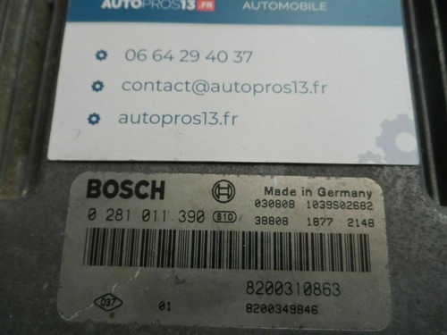 Calculateur moteur renault - calculateur,