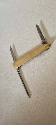 Couteau onglier 18k - or,
