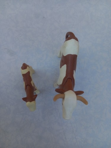 Playmobil animal maman son - animal, et