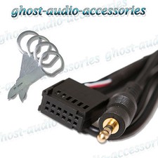 Ford 6000 CD Adaptateur Entrée Aux IN pour Ipod MP3 Avec Démontage Radio Broches