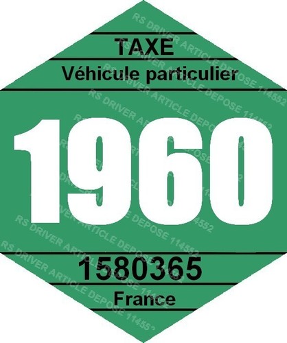 Vignette 1960 pour intérieur - vignette,