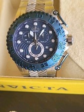 New ! Invicta 12943. Date / Chrono / St Steel / Original bracelet. Garantie 1 an