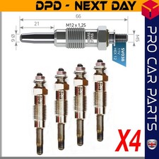 4x Bougies de préchauffage