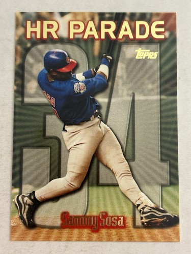 1999 topps parade - topps, hr