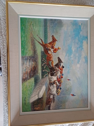 Tableau ancien huile - ancien, sur