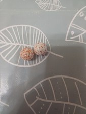 2 Billes Pépite Blanches Et