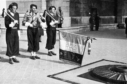 Ww2 drapeau des chantiers - chantiers, de