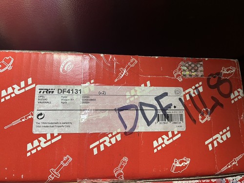 Trw disques frein avant - 2x,