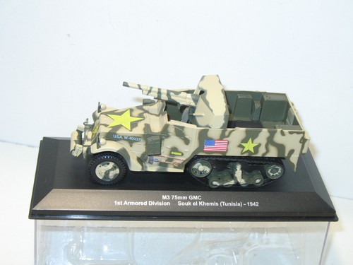 Half track canon 75mm - half,