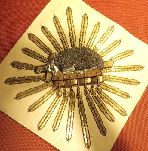 Broderie religieuse cannetille - broderie,