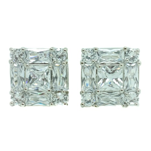 Boutons manchette argent - boutons,