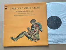 Michele FROMENTEAU L'art de la Vielle à roue LP ARION ARN 36297 (2nd press)