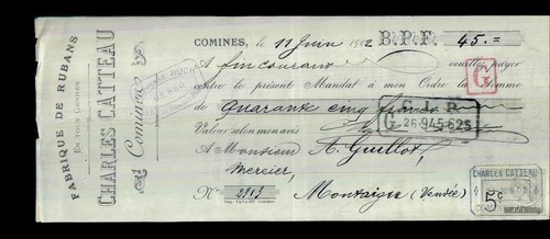Rubans charles catteau - charles,