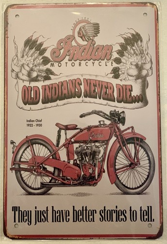 Indian motorcycle plaque - -,
