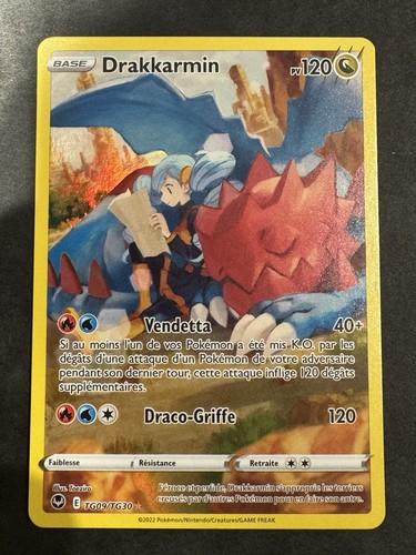 Carte pokemon drakkarmin - carte,