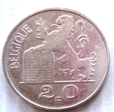 20 Francs 1949 Belgique Argent