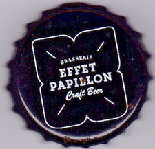 CAPSULE DE BIERE "EFFET PAPILLON" - BRASSERIE ARTISANALE - 33700 MERIGNAC -