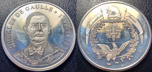 Médaille charles de - médaille,