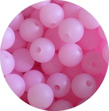 10 Perle Silicone 9mm Couleur