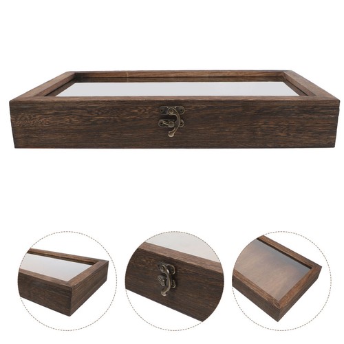 Boite bijoux bois vitrines - a,