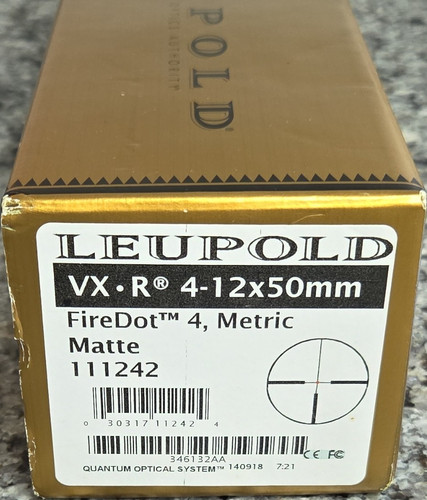 Leupold 12x50mm rifle - leupold, 4-12x50mm