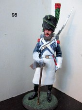 1/32 FIGURINE 98 DEL PRADO PIETON SAPEUR JEUNE GARDE 1809  NAPOLEON  EMPIRE