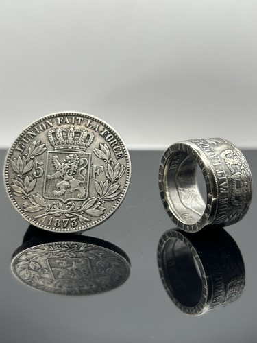 Bague pièce monnaie - bague, de