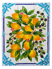 Arbre de Citron Carrelage