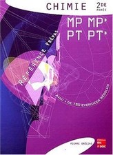 Chimie MP MP* PT PT* 2de