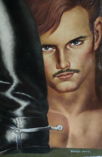 Portrait homme gay cuir - nu, sm