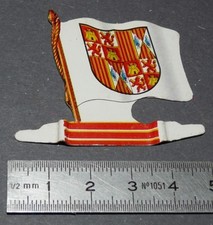 PLAQUE METAL DRAPEAU BISCUITS