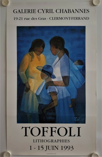Affiche toffoli 1993 - affiche,