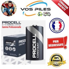 Piles Alcaline 1,5 LR20 D MN1300 AM1 19669 mAh 133 mΩ Duracell Procell Constant