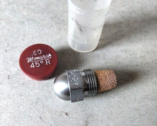 Gicleur MONARCH 0,60 45°R Débit 0,60 angle 45° Type R chaudière Fioul