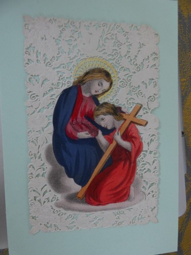 Image pieuse canivet dentelle - image,