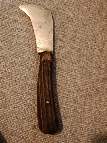 Ancien couteau serpette - couteau,