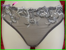 Culotte / Slip MIRIALE Couleur Gris avec fleur Taille M 40/42 L 44/46  AB83