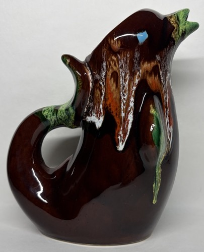Rare vase pichet - vase, zoomorphe