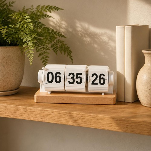 Horloge flip bureau - flip,