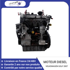 🇫🇷 MOTEUR   VOLKSWAGEN GOLF V 2003-2009 1.9 TDI ♻️ BXE 🚗 304470km