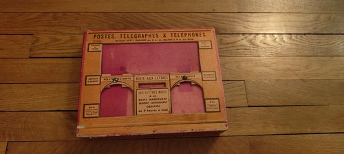 Ancien jeu boite - jeu, postes