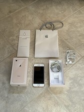 IPHONE 8 APPLE 64GB Gold MQ6M2LL/A Câble Écouteurs Sac Boite Débloqué A1863
